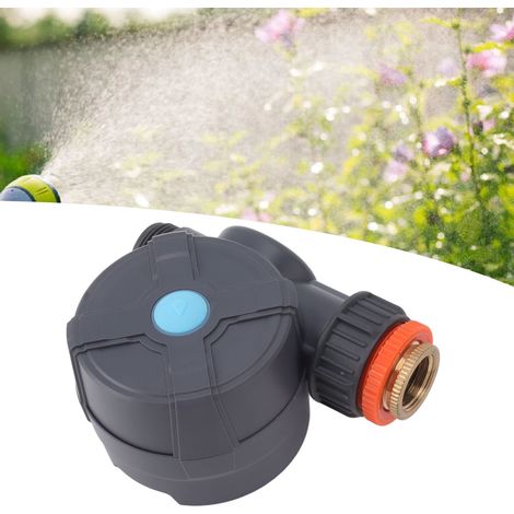 Temporizador de riego automático Bluetooth con control remoto para el riego regular de jardines y plantas en macetas con protección contra subtensión. (1/5)