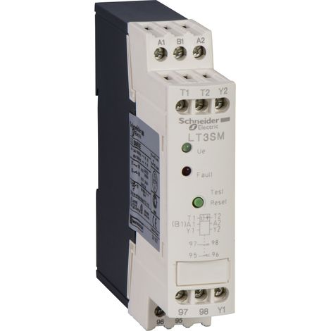 Relè per sonde PTC TeSys - LT3 con reset manuale - 24 V - 1 NO + 1 NC - LT3SM00ED