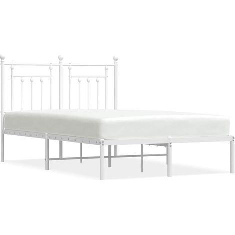 Maison Exclusive - Estructura cama sin colchón con cabecero metal (1/5)