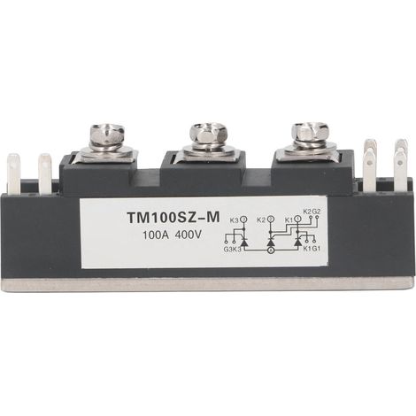 Module de diode redresseuse à thyristor 100 A TM100SZ M, module de diode redresseuse commandée au silicium 400 V (1/5)