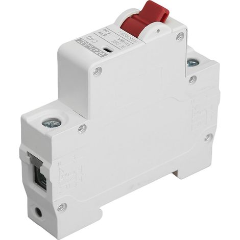 Disjoncteur 1P DC 250V 40A MCB Rail DIN Interrupteur Protection Pouvoir de Coupure 6000A (1/5)