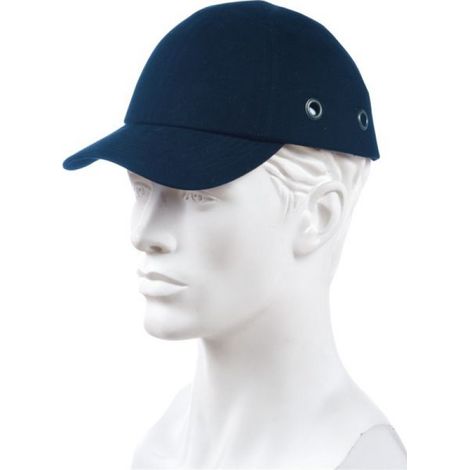 Gorra antgolpes lisa negra - Talla única