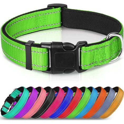 Collare / Anello per il collo / Guinzaglio Collare per cani Supporto per il collo del cane Collare riflettente Accessori per il collo degli animali domestici Misura regolabile per piccola e media (1/5)