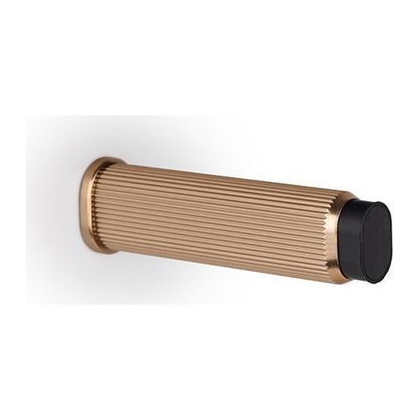 Butée de porte Brooklyn Wall - talla 28x103mm. Laiton cava brossé
