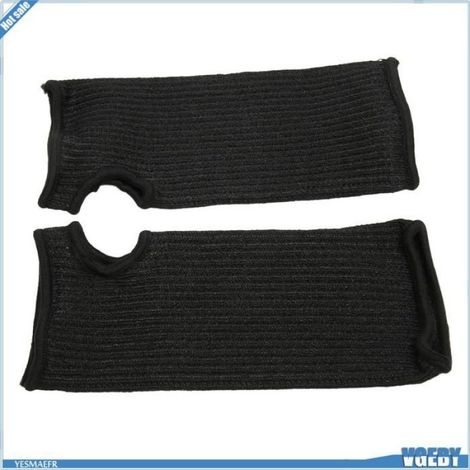 Ashata Manchon de protection résistant aux coupures Cut Resistant Protective Sleeve Level 5 Safety HPPE Cut parapharmacie orthese (1/5)