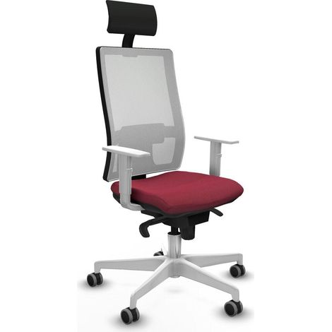 Piqueras y Crespo Horna Sillón de Oficina Granate Confort Óptimo