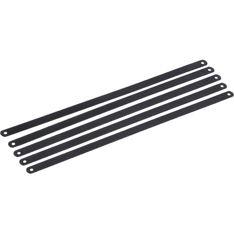 Dapetz ® Hacksaw Blades 5PCS 24 TPI Bi-Metal Flexible High Speed Steel Hacksaw Blades 12” 300mm Cuts Mild Steel & Soft Non-Ferrous Metals (1/5)