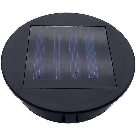 Lot de 2 embouts étanches pour lampes solaires d'extérieur marche/arrêt automatique écologiques (8 cm) (1/4)