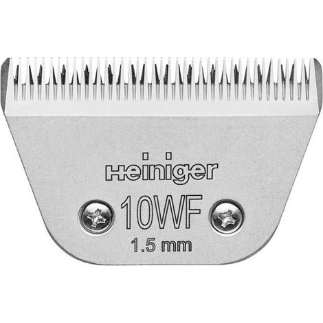 Lama 10wf 1,5mm in accaio per tosatrice Saphir Horse