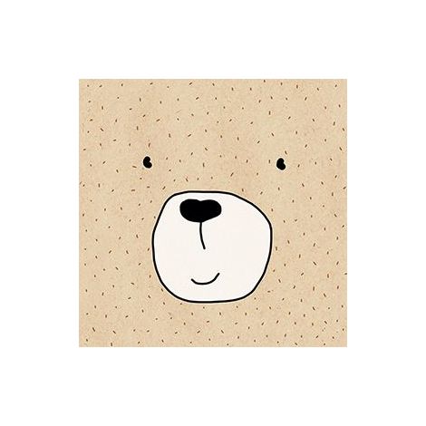 Braun & Company Servietten By Nature Big Bear 33 x 33 cm - 20er Pack Servietten