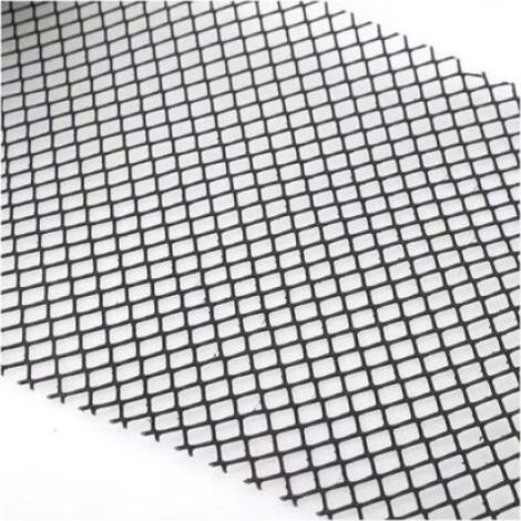 Grillage Protection Gouttière - Mailles 1 cm - Pour Évacuation Eau Toiture - 6 m x 15 cm - 10 Crochets Inclus (1/5)