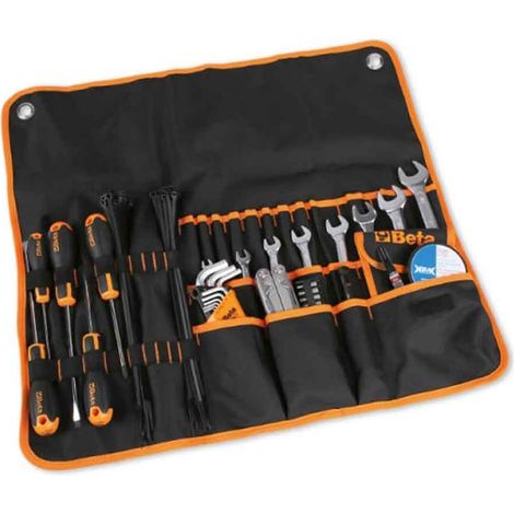 Beta 2002/B27 SBK Kit d'outils de réparation pour motos dans un sac de 27 pièces.