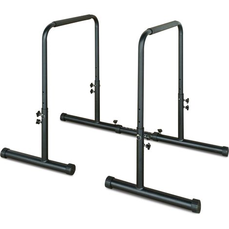 CHICFURN Stazione dip regolabile in ferro nero 129,54 x 71,12 x 99,06 cm, 249 kg (1/5)