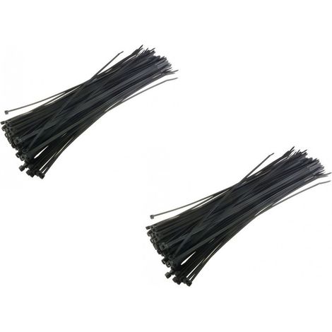 FASCETTE NYLON NERE - MM 2,5x140 - FER 297936 - CONF. 200 PZ (1/3)