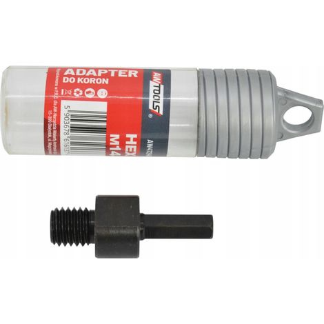 Accesorio awtools adapter do koron m14 acero forjado 55 cm