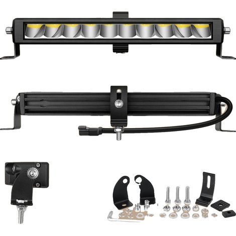 Barre lumineuse LED, éclairage haute performance, design robuste, 1x12pouce 30W sans fil (1/2)