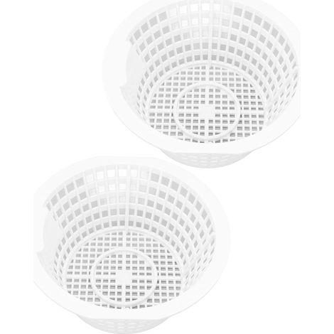 Lot de 2 Panier Skimmer Piscine, Filtre Chaussette Skimmer Piscines Panier, Corbeille Filtrante Anti-DéBris 8928, Accessoire De Remplacement pour Nettoyage Efficace De La Surface De l'eau (1/5)