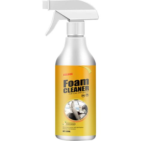 Nettoyant mousse multifonctionnel pour sièges et intérieurs de voiture - 120 ml (1/5)