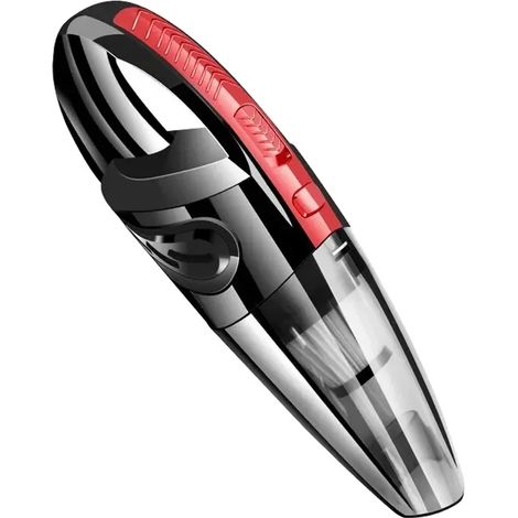 Aspirapolvere senza fili, potente aspirazione, portatile e ricaricabile, 100440-rosso (1/2)