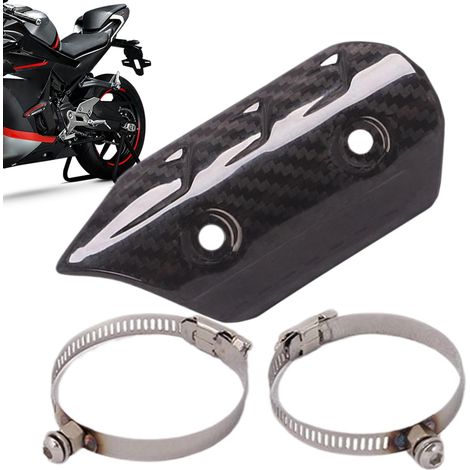 Panneau d'échappement de moto - Protection contre le tuyau d'échappement - (1/5)