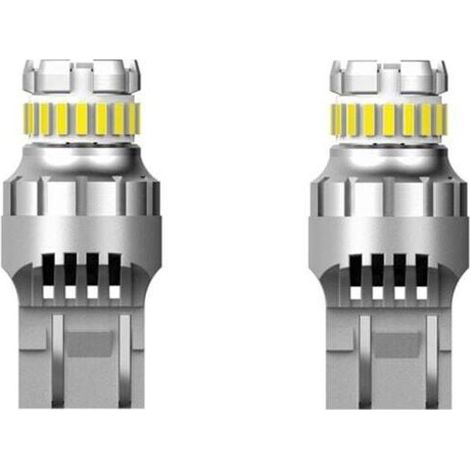 Feux de recul LED Canbus T20 7440 W21W W21/5W 7443, ampoule de frein, clignotant, 6 500 K, feu arrière super lumineux (1/4)