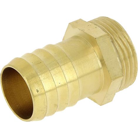 Embout laiton cannelé Ø26 mâle 1" (1/3)