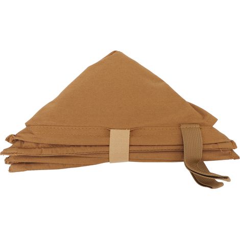 Poubelle Pliable d'extérieur Grande capacité 33L Panier de Rangement en Tissu Oxford pour Voyage Pique-Nique Camping Barbecue Kaki (1/5)