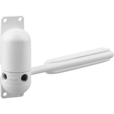 Automatic Door Closer, Surface Mounted (White), Adjustable Durable Door Closer for Automatic Closing (1/5)