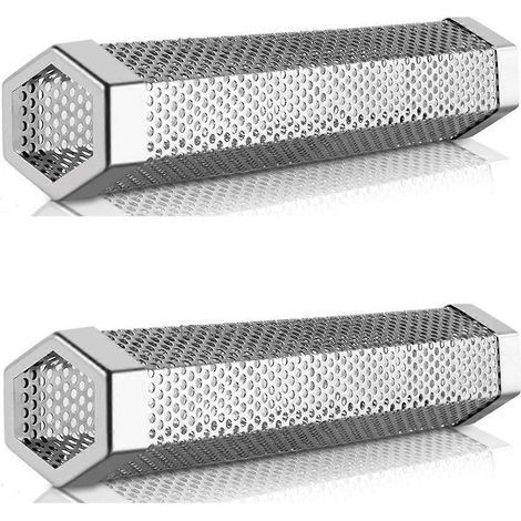 2 tubes fumoirs à pellets de qualité supérieure - 5 heures de fumée abondante (1/5)