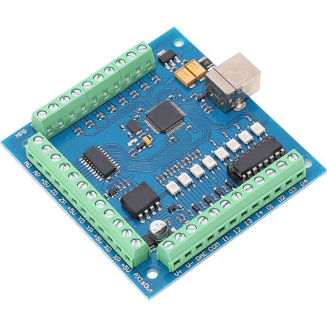 CNC-gesteuerte 4-Achs-Graviermaschine, Bewegungssteuerungskartenmodul, USB-Schnittstelle (1/5)