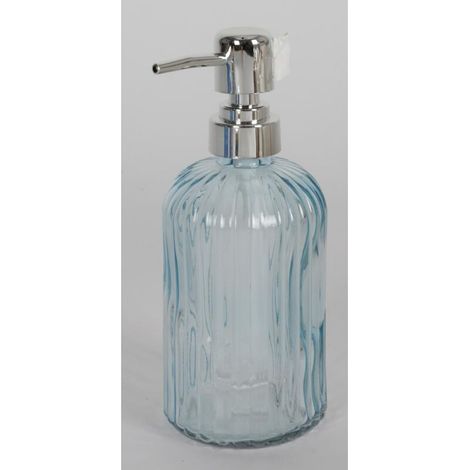 32 Stück Seifenspender aus Glas 400ml zum Befüllen Mehrweg 8x19cm (1/4)