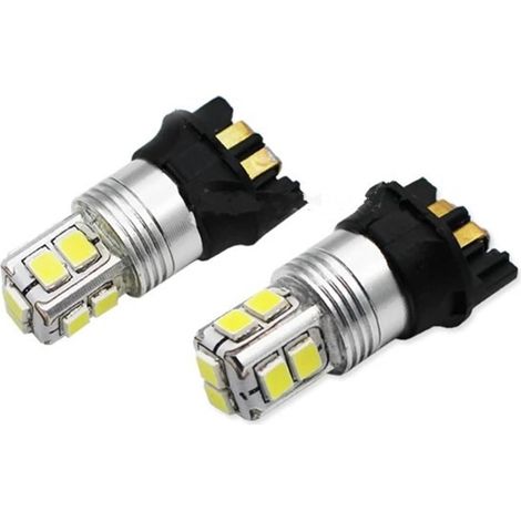 LED Clignotant Latéral Pour Ford Pour Fusion (modèle Américain Uniquement) Xénon Blanc PW24W PWY24W Ampoule LED Clignotants Ou Feux Jour 12V Clignotant Dynamique
