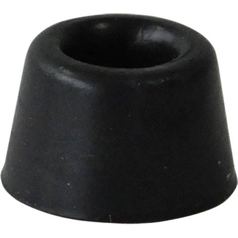 PARACOLPI TRONCO CONICI mm 20x23 - pz 4 colore nero