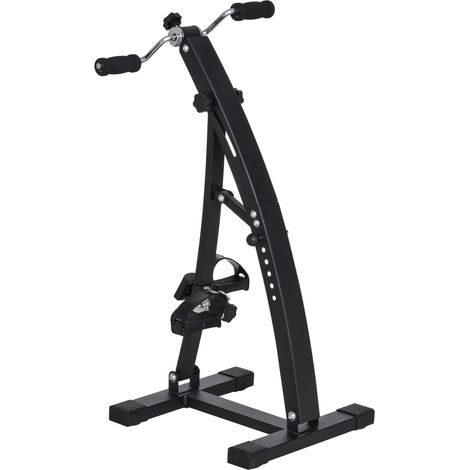Heimtrainer für die Rehabilitation von Armen und Beinen, 40x42,5x100cm, schwarz, verstellbarer Lenker (1/5)