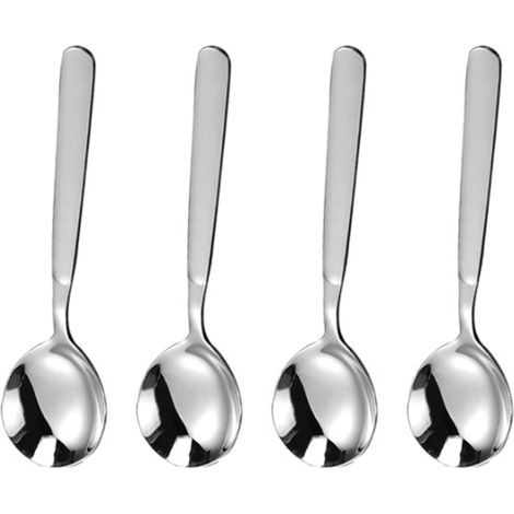 Cuillère À Espresso - Acier Inoxydable 18/10 - Pour Café Expresso Thé Dessert - Lot De 4 (1/5)