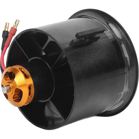 Ventilateur à 6 Conduits Haute rigidité avec sans Balais pour Avion télécommandé - Centrale électrique de 70 Mm (1/5)