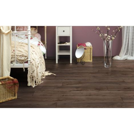 PAVIMENTO LAMINATO 12 MM ROVERE BRUNO 1,387 MQ (1/2)