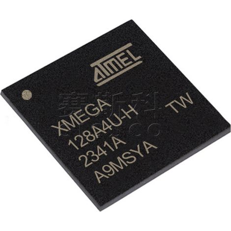 ATXMEGA128A4U-MH ATXMEGA192A3U-AU Electronic component chips, 5 units, 5 units.