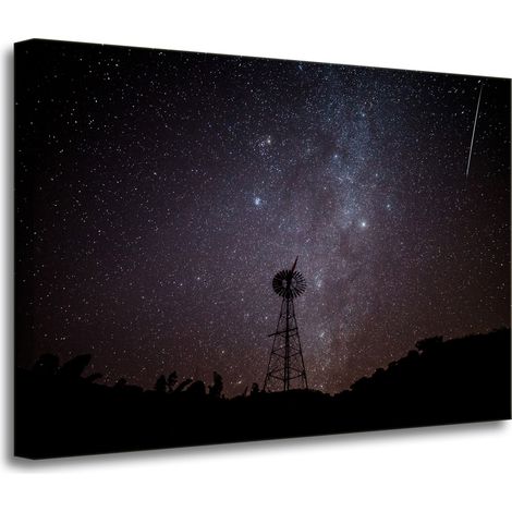 Leinwanddruck Weltraum-Sternschnuppe 70x50 cm