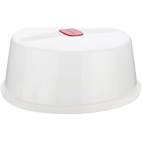 Tescoma 705050 Purity Microwave Coperchio, Plastica, Bianco, 24.7 x 24.7 x 10.6 cm (1/4)