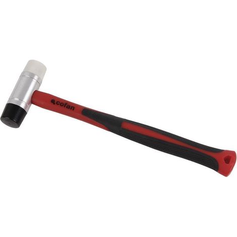 Cofan Marteau nylon/polyuréthane Manche fabriqué en fibre de verre Plusieurs diamètres Ø35 MM (1/2)