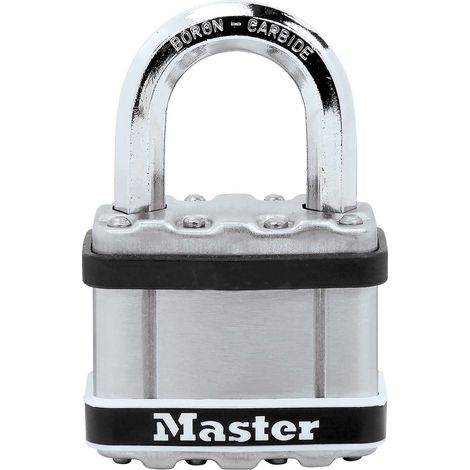 Cadenas Excell Inox 50mm à clé MASTERLOCK - M5STS