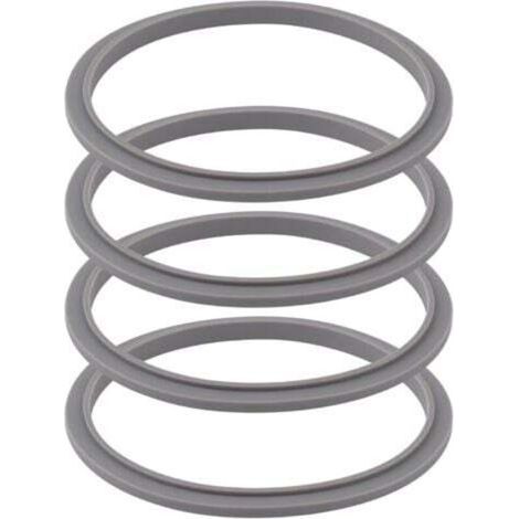 Set of 4 blender seals for NutriBullet 600W and NutriBullet 900W personal blenders, silicone replacement parts for blenders, O-rings, accessories (1/4)