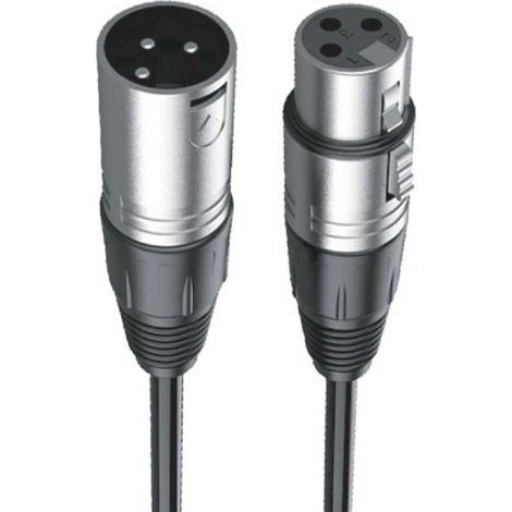 Cavo XLR 3 pin bilanciato maschio a femmina 10 metri per microfono prolunga per microfoni mixer altoparlanti amplificatore