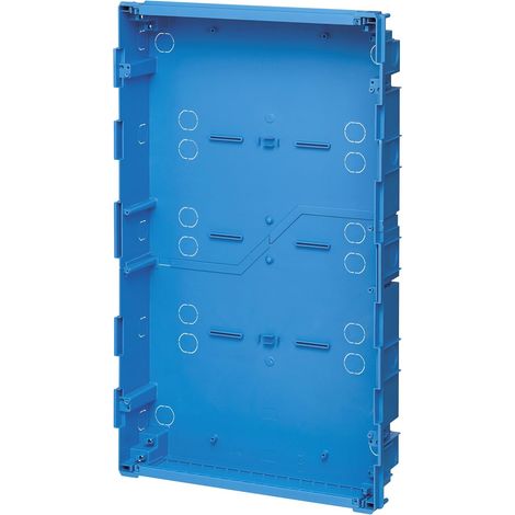 V53372 Boîte d'encastrement pour coffret esthétique 72M Bleu