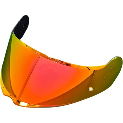 Visiera per casco in policarbonato trasparente, - oro rosso (1/2)