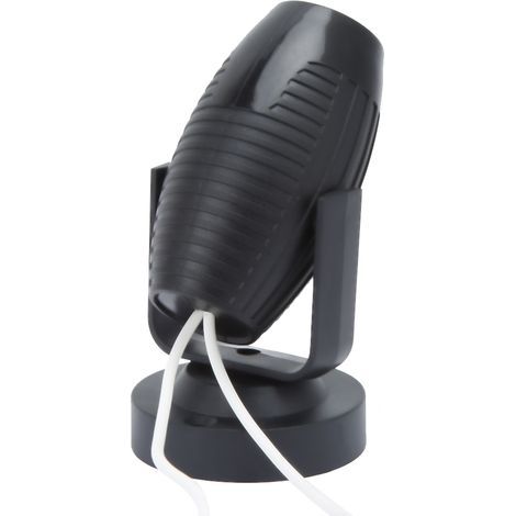 AC85-265V LED Mini Tragbarer Scheinwerfer Projektorlampe mit verstellbarem Winkel für Partys, Bühnen und Hochzeiten (Schwarzes Gehäuse, Warmweiß) (1/5)