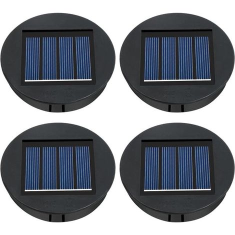 Replacement lampshades for solar lamps and solar panel lanterns, pack of 4, 8 cm. (1/5)