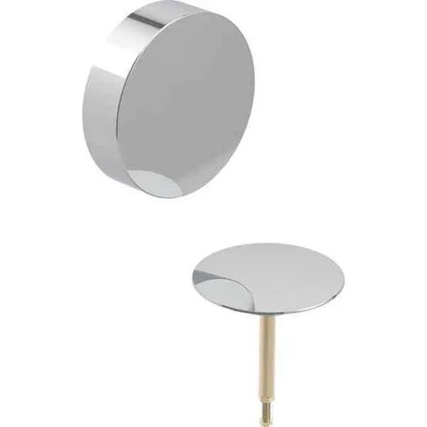 Geberit - Juego para completar el juego de desagüe de bañera, control giratorio, d52, brillante cromo 150.281.21.1