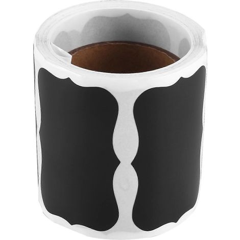 Wellenförmige Kreidetafeletiketten, abwischbare und wiederverwendbare Tafel
